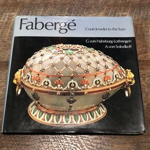 Faberge Court Jeweler to the Tsars HC Book Eggs Luxury Art Gems Tabard Press
